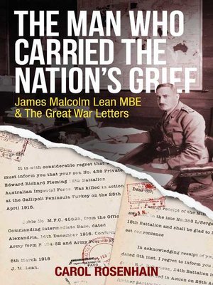 cover image of The Man who Carried the Nation's Grief